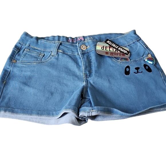 Delia's Girl Super Stretch Shorts, Size 16, NWT - Picture 1 of 6